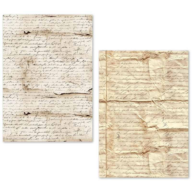 Ciao Bella - Vintage Manuscript - A5 Tissue Paper Set