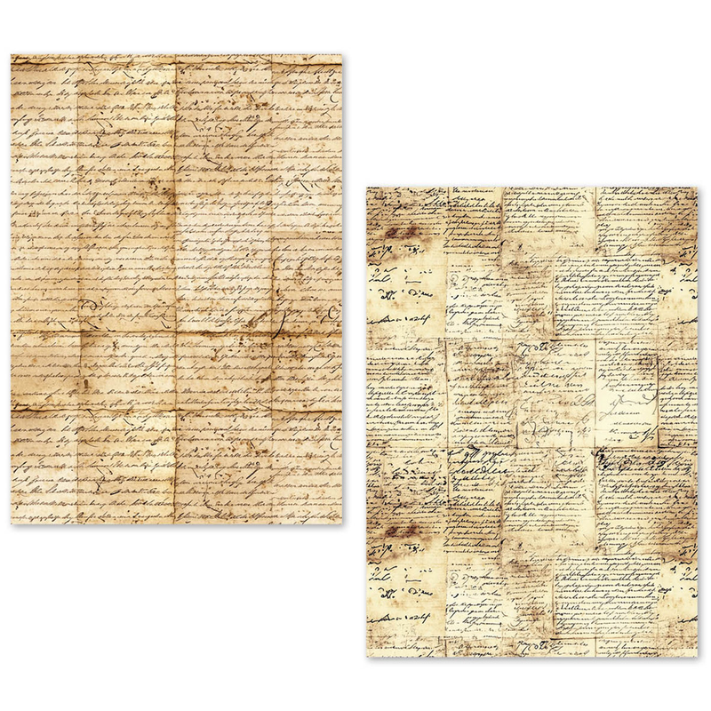 Ciao Bella - Vintage Manuscript - A5 Tissue Paper Set
