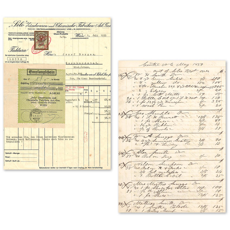 Ciao Bella - Vintage Manuscript - A5 Tissue Paper Set