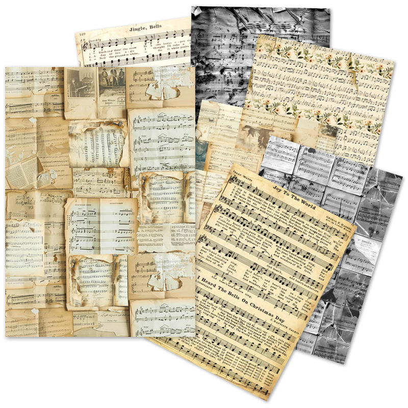 Ciao Bella - Music Sheet - A5 Tissue Paper Set