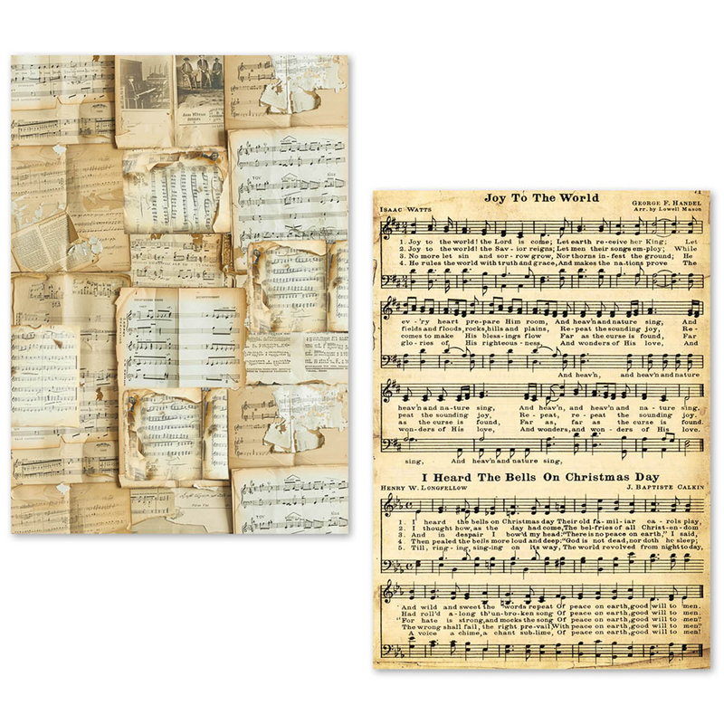 Ciao Bella - Music Sheet - A5 Tissue Paper Set