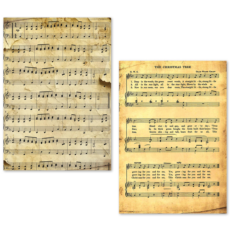 Ciao Bella - Music Sheet - A5 Tissue Paper Set