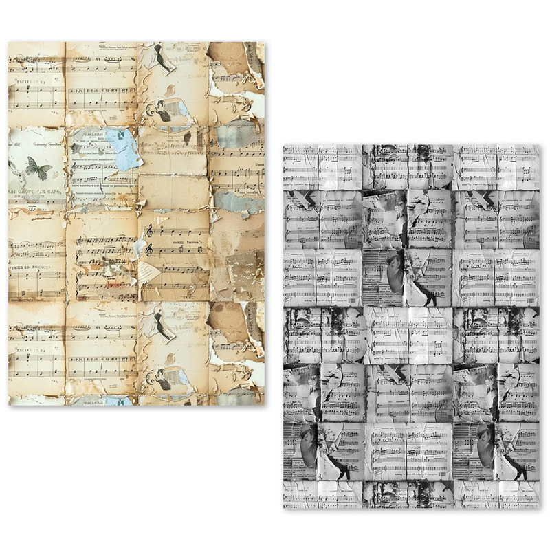 Ciao Bella - Music Sheet - A5 Tissue Paper Set