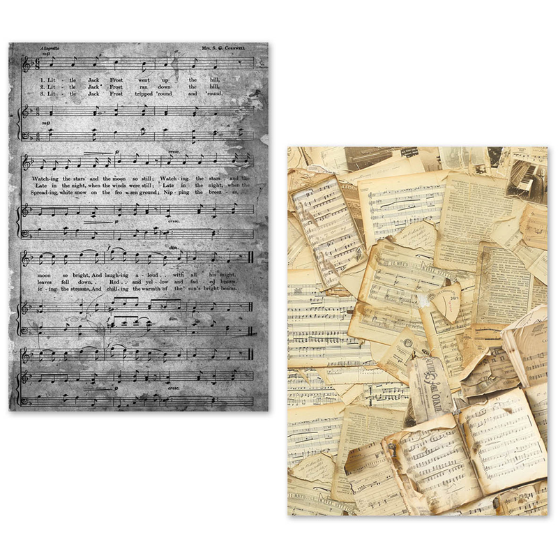 Ciao Bella - Music Sheet - A5 Tissue Paper Set