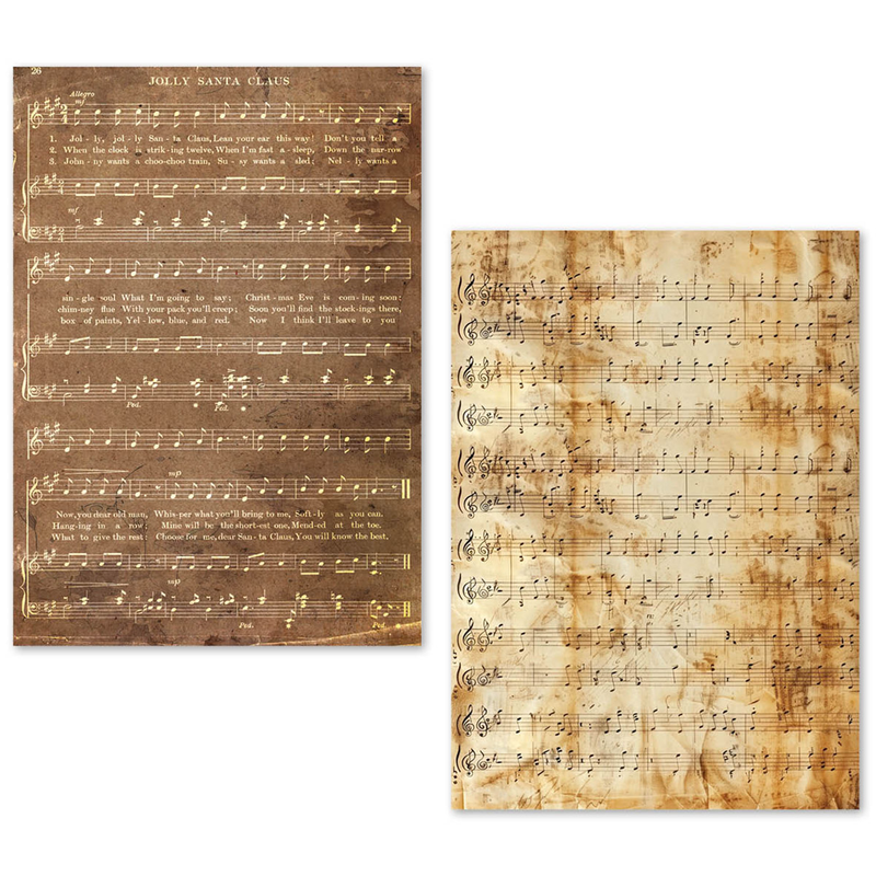 Ciao Bella - Music Sheet - A5 Tissue Paper Set