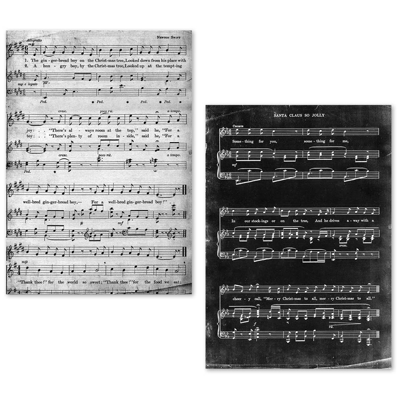 Ciao Bella - Music Sheet - A5 Tissue Paper Set