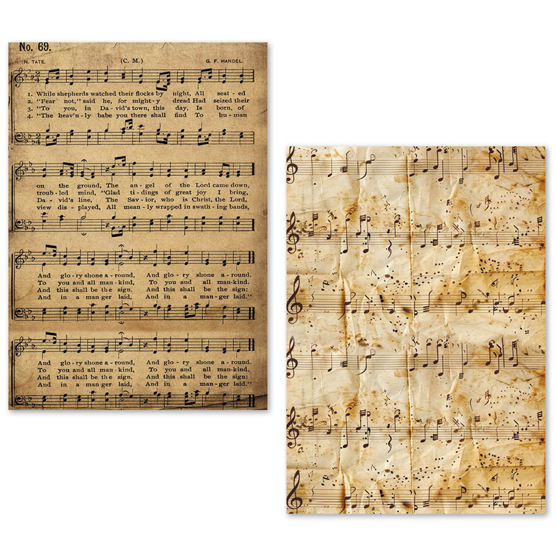 Ciao Bella - Music Sheet - A5 Tissue Paper Set
