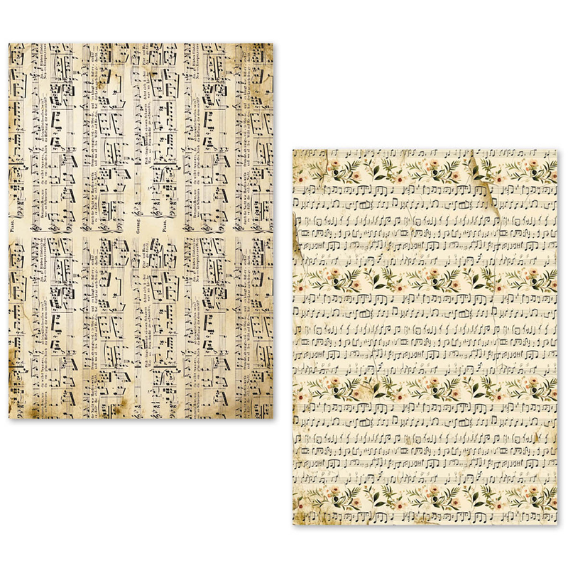 Ciao Bella - Music Sheet - A5 Tissue Paper Set