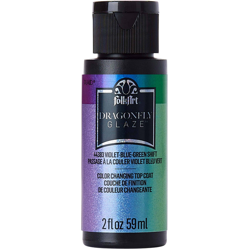 FolkArt - Dragonfly Glaze - Violet-Blue-Green Shift 2oz