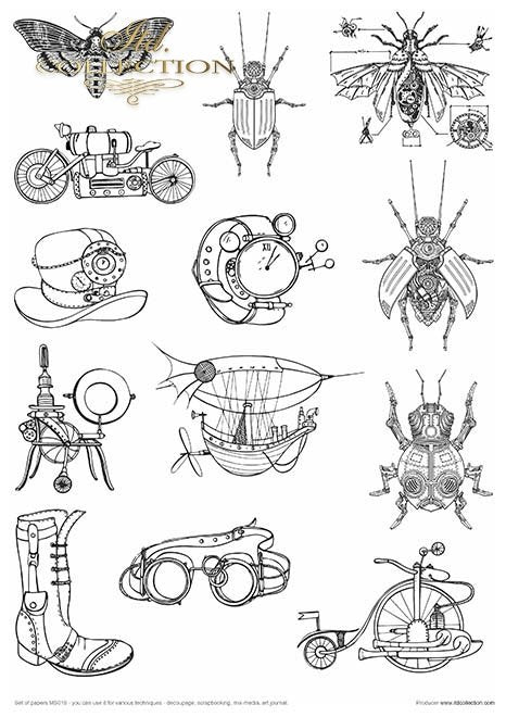 ITD Collection - Steampunk Creative Set