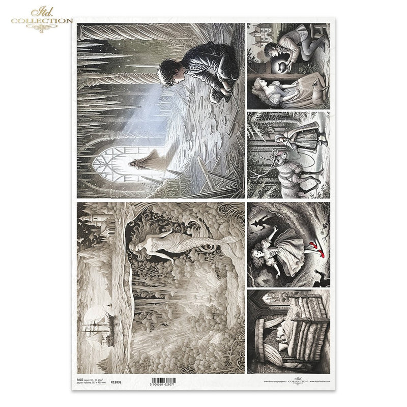 ITD Collection - Fairy Tale #1 - A3 Rice Paper