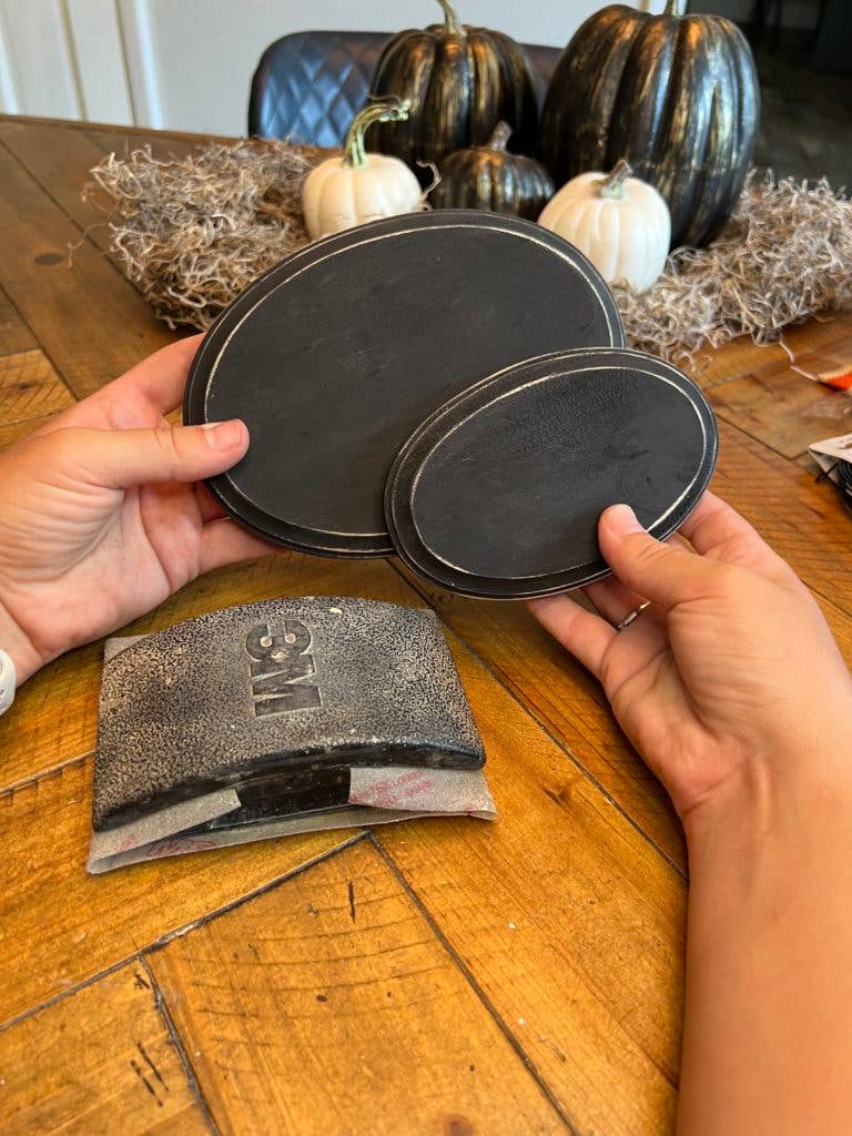 Root and Company - 7" x 5" x 3/4" Thick - Blank Unfinished Wood Oval Plaque