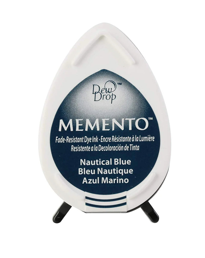 Tsukineko - Memento Dew Drop Inks - Nautical Blue