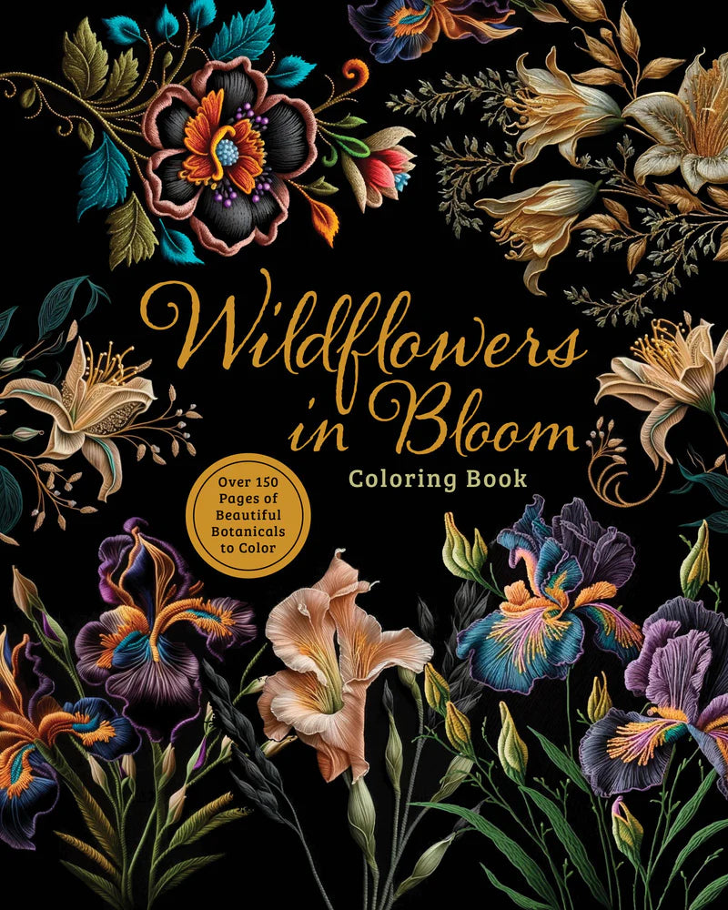 Chartwell Books - Wildflowers in Bloom Coloring Book