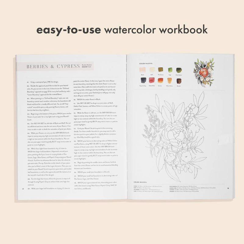 Sarah Simon - Watercolor Workbook