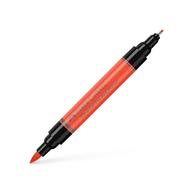 Faber-Castell - Pitt Artist Dual Marker - 118 Scarlet Red