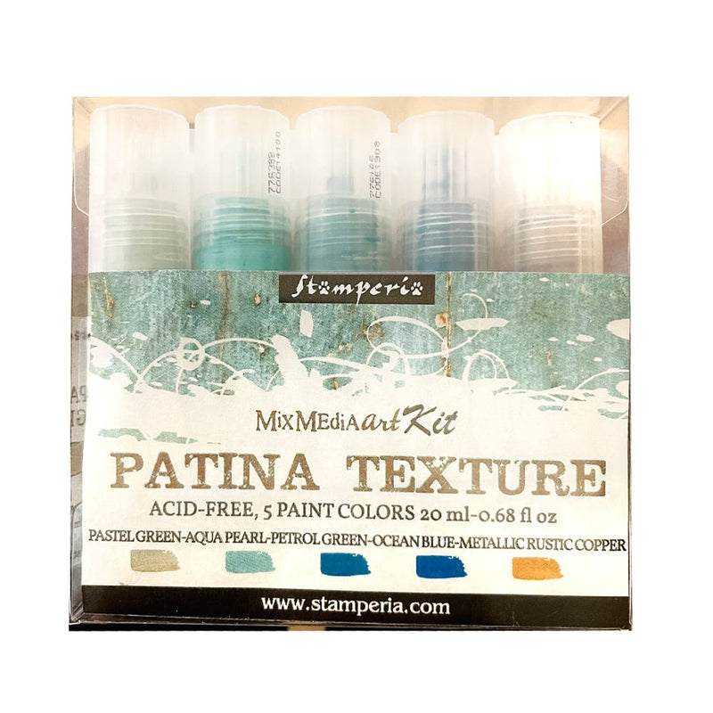 Stamperia - Patina Texture Kit