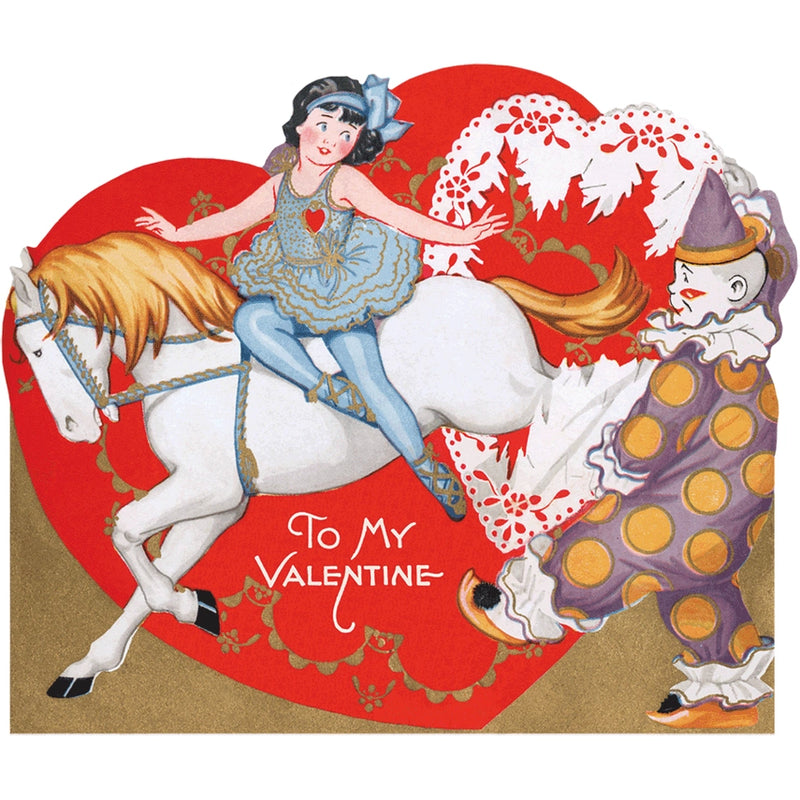 Laughing Elephant - Retro Valentines - Valentines Packet