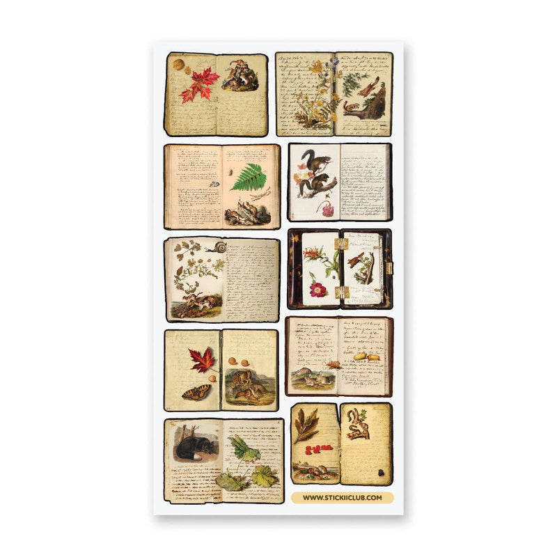 STICKII - Woodland Journals Sticker Sheet
