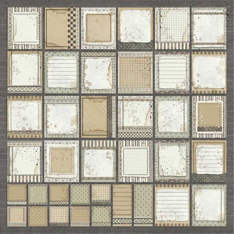 Stamperia - 12 x 12 Double Sided Paper - Alphabet