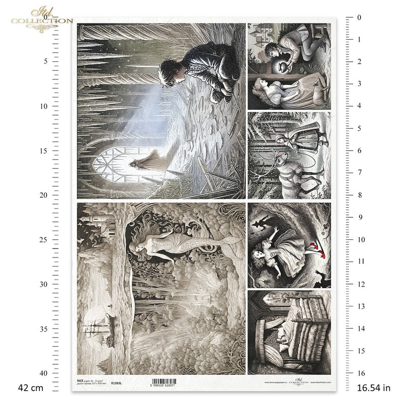 ITD Collection - Fairy Tale #1 - A3 Rice Paper