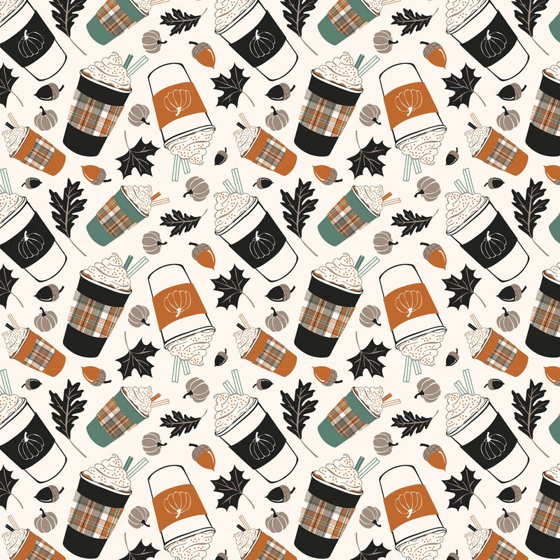Paper House Productions - Pumpkin Spice 12 x12 Scrapbook Paper