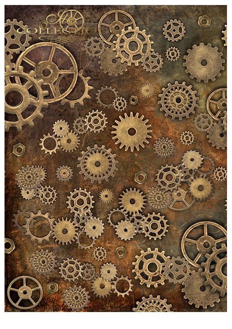 ITD Collection - Steampunk - Scrapbooking Papers