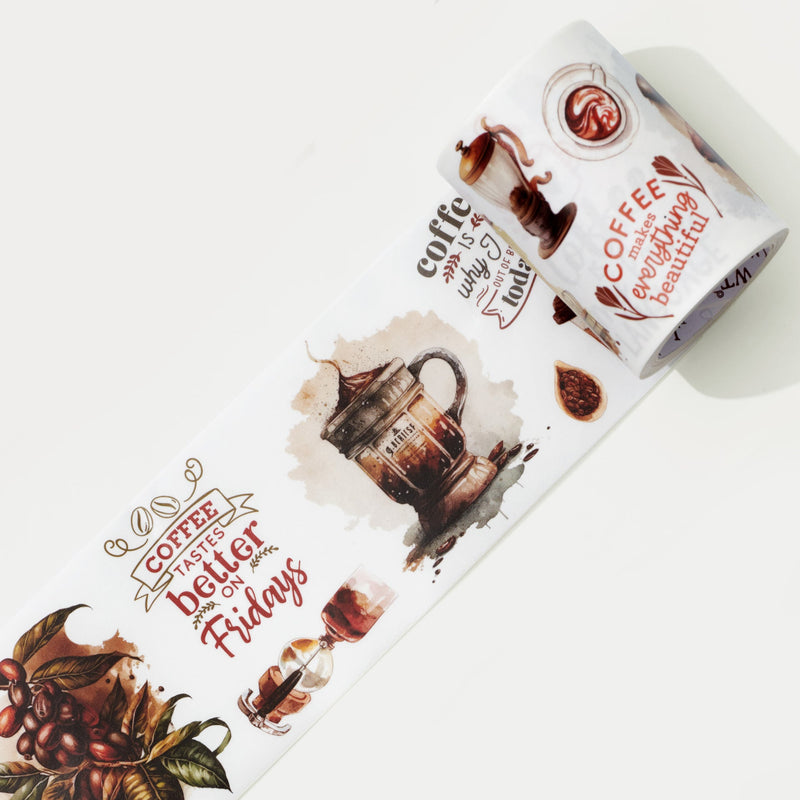 The Washi Tape Shop - Caffeine Canvas Wide Tape