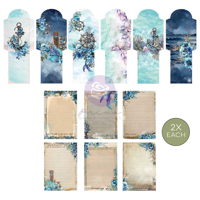 Prima Marketing - A Mermaid’s Tale Collection - Stationery Pack