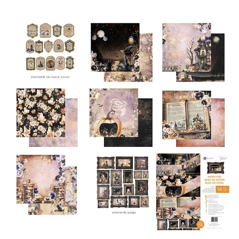 Prima Marketing - Bewitched Collection - 12×12 Paper Pad
