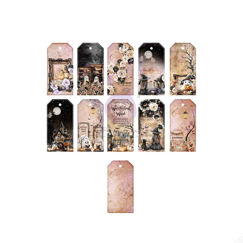 Prima Marketing - Bewitched Collection - 3×6 Tag Pad