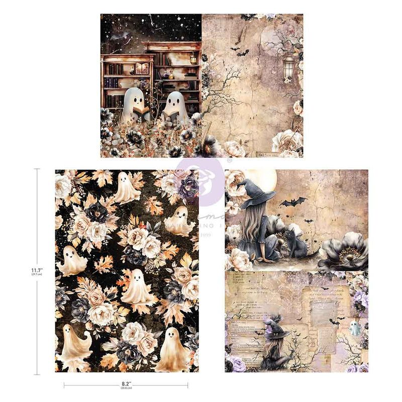 Prima Marketing - Bewitched Collection - A4 Decoupage Sheets