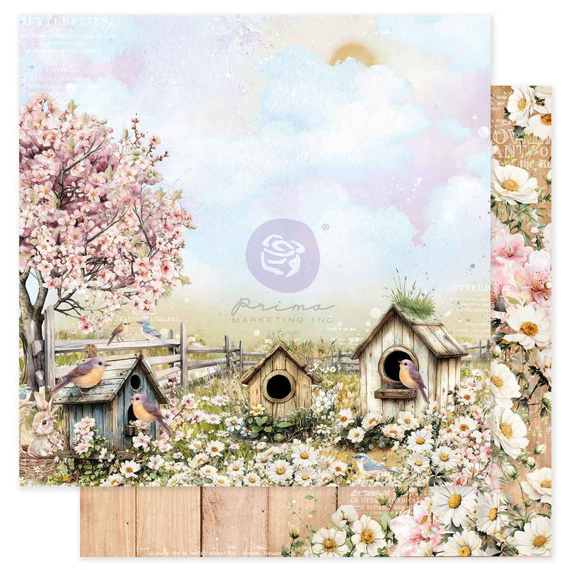 Prima - Among the Wildflowers - 12 x 12 Double Sided Paper - Among the Wildflowers