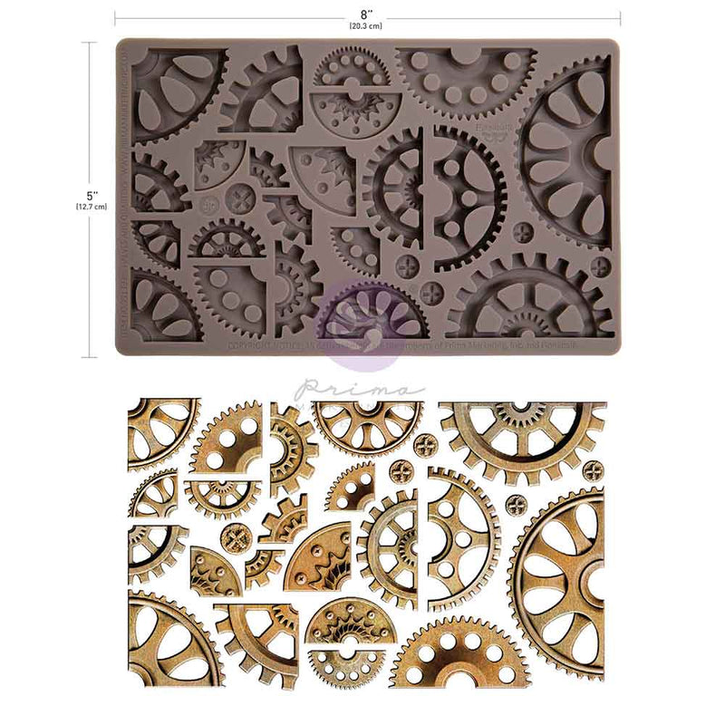 Prima Marketing - Finnabair Collection - Moulds - Halves And Quarters