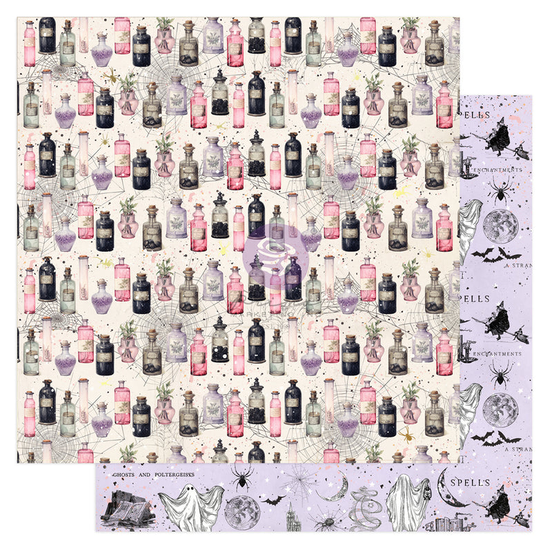 Prima - Magic Spell Collection - 12 x 12 Double Sided Paper - Potions
