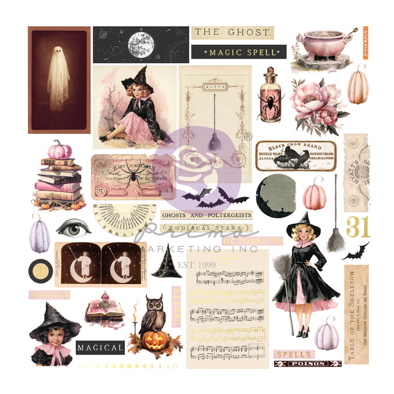 Prima Marketing - Magic Spell Collection - Ephemera – Bewitching