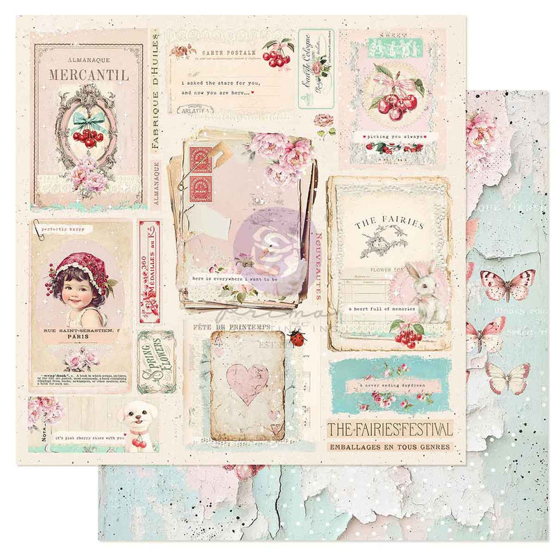 Prima Marketing - Cherry Sweet Collection - 12×12 Sheet – A Never Ending Daydream