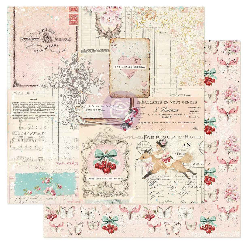 Prima Marketing - Cherry Sweet Collection - 12×12 Sheet – Set Me Free