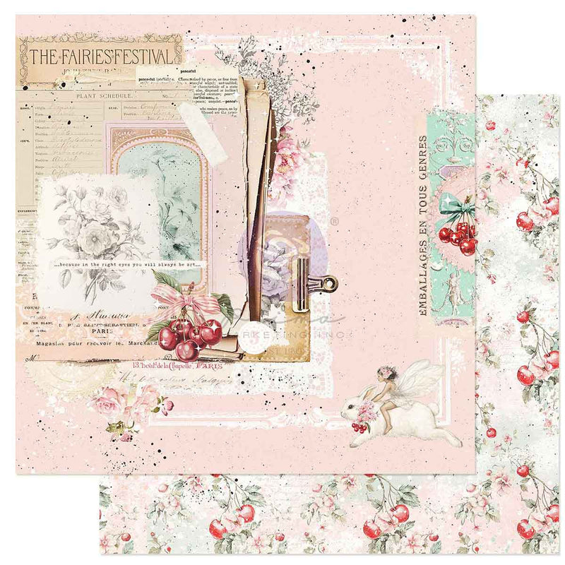 Prima Marketing - Cherry Sweet Collection - 12×12 Sheet – In A Daydream