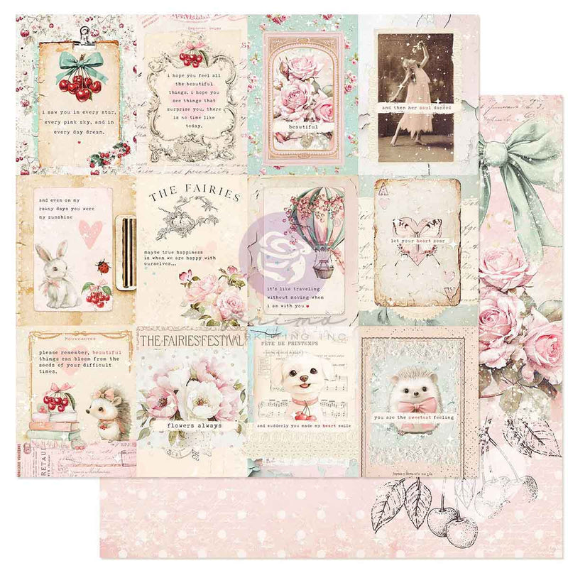 Prima Marketing - Cherry Sweet Collection - 12×12 Sheet – Thoughts From My Heart