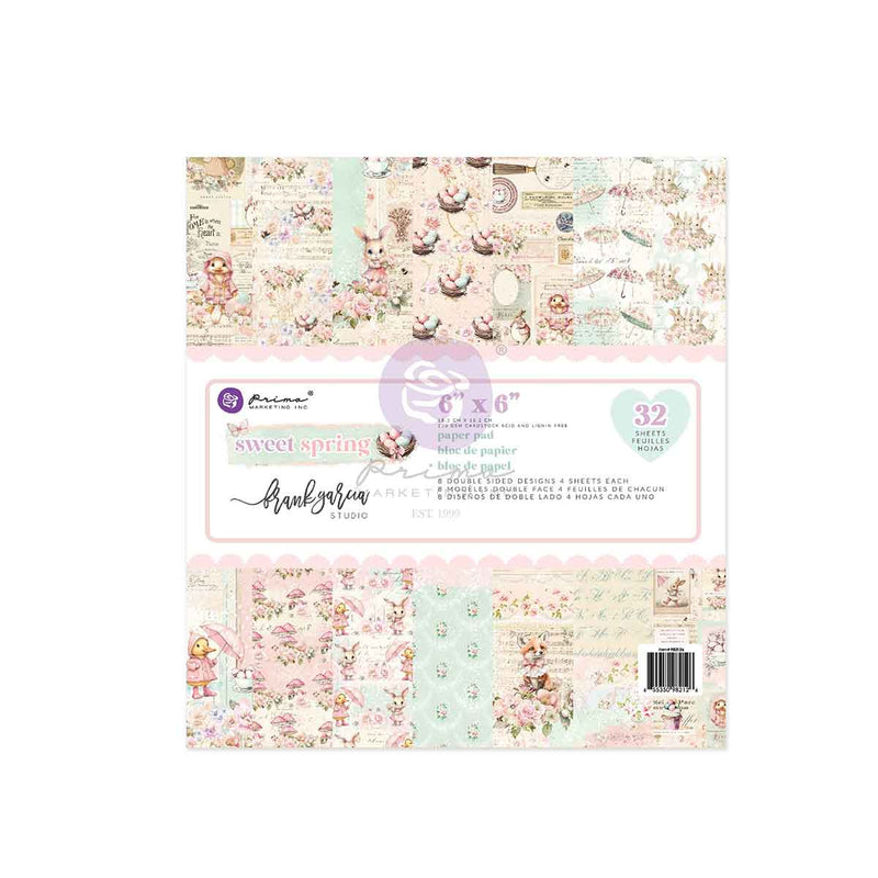 Prima Marketing - Sweet Spring - 6×6 Paper Pad