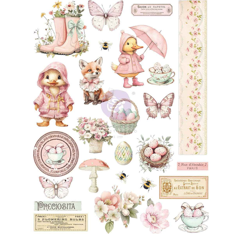 Prima Marketing - Sweet Spring - A4 Transfer Sheet