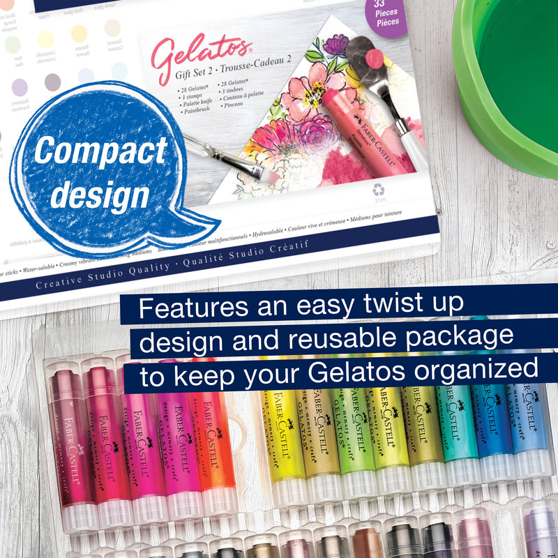 Faber-Castell - Gelatos Pigment Sticks Art Gift Set 2