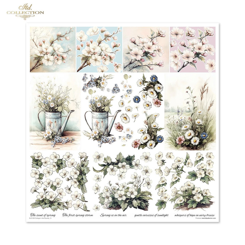 ITD Collection - Cottage in the Country Scrapbooking Papers