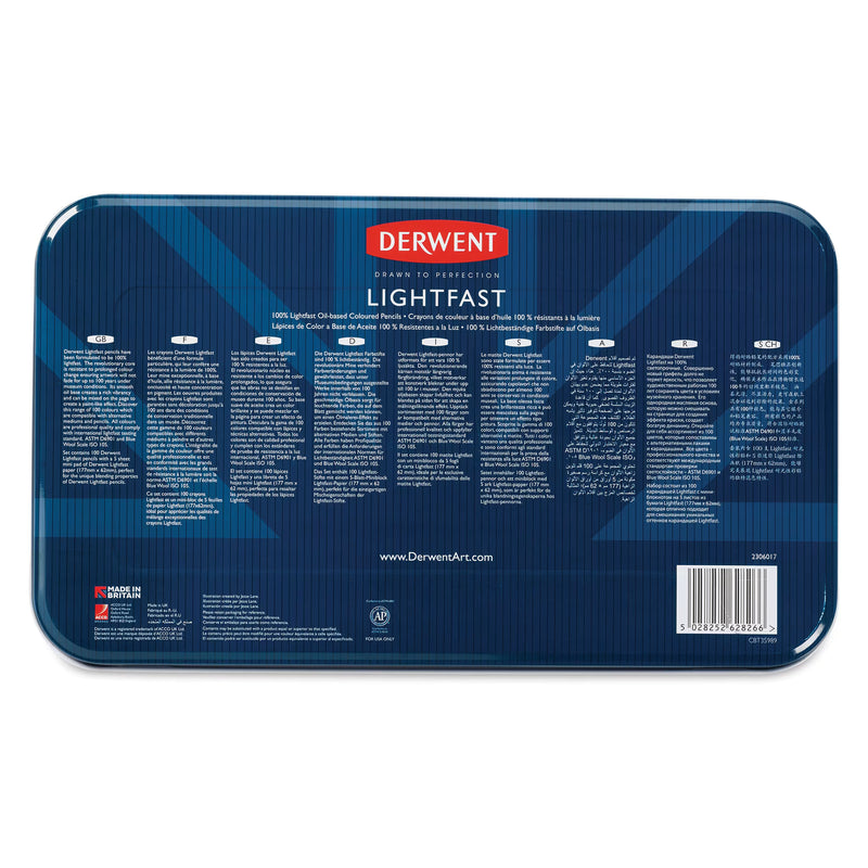 Derwent - Lightfast Colored Pencils - Set of 100
