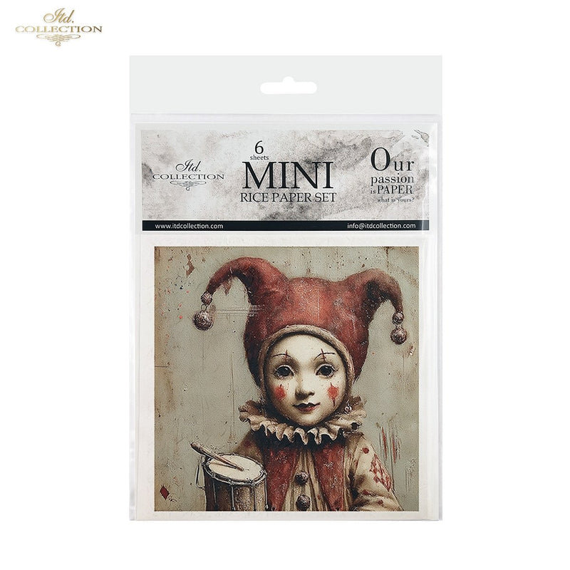 ITD Collection - Rice Paper Set Mini - Carnival Masquerade