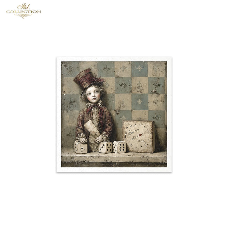 ITD Collection - Rice Paper Set Mini - Carnival When the Curtain Falls