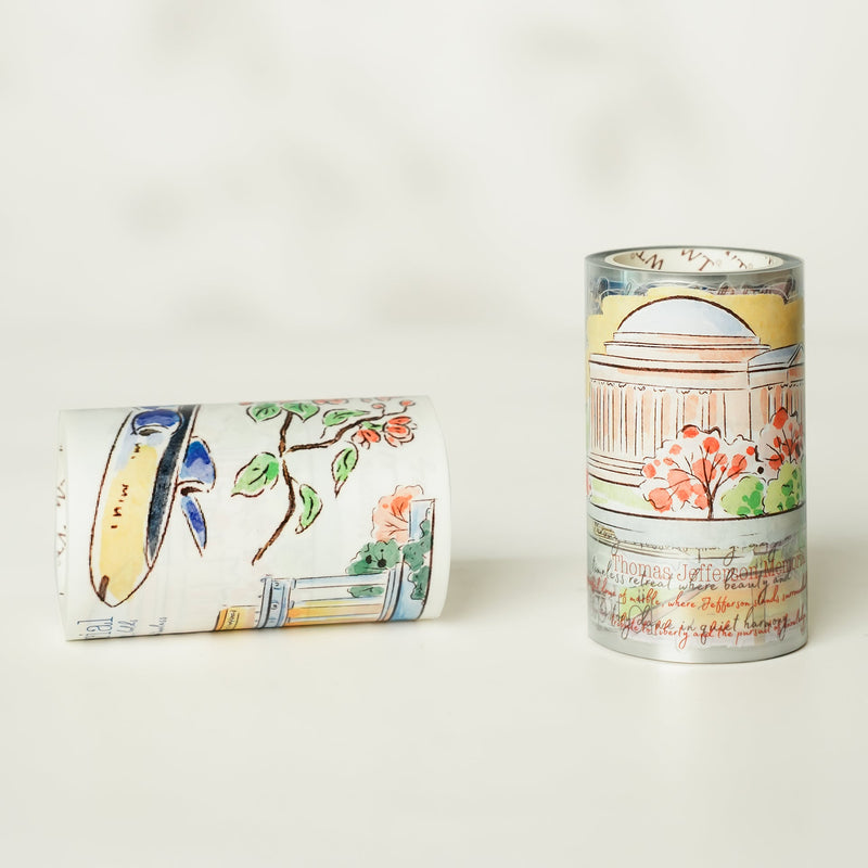 The Washi Tape Shop - Pre-cut Washington Icons Wide PET Tape