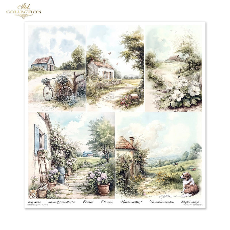 ITD Collection - Cottage in the Country Scrapbooking Papers