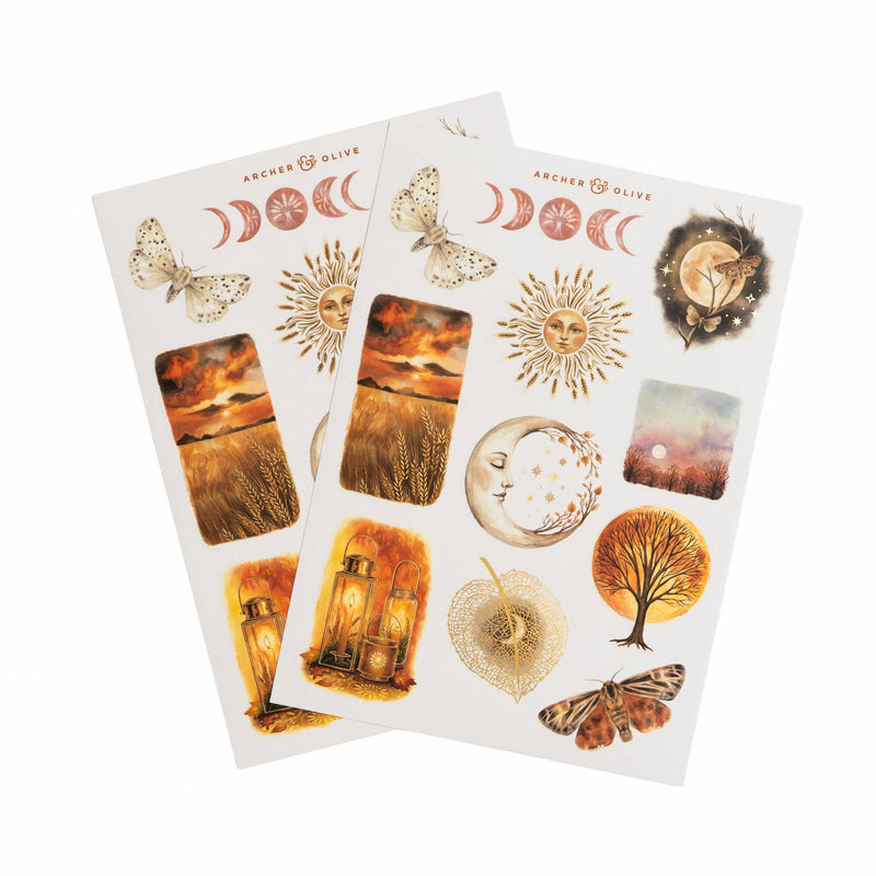 Archer and Olive - Harvest Moon - Sticker Set